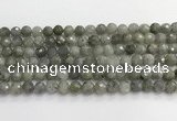 CLB1076 15.5 inches 8mm faceted round labradorite beads