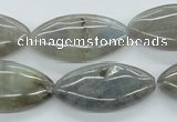 CLB110 15.5 inches 15*30mm marquise labradorite gemstone beads wholesale