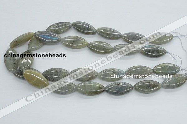 CLB110 15.5 inches 15*30mm marquise labradorite gemstone beads wholesale