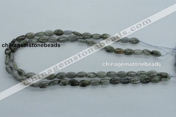 CLB111 15.5 inches 8*12mm oval labradorite gemstone beads wholesale