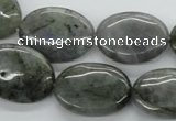 CLB115 15.5 inches 18*25mm oval labradorite gemstone beads wholesale