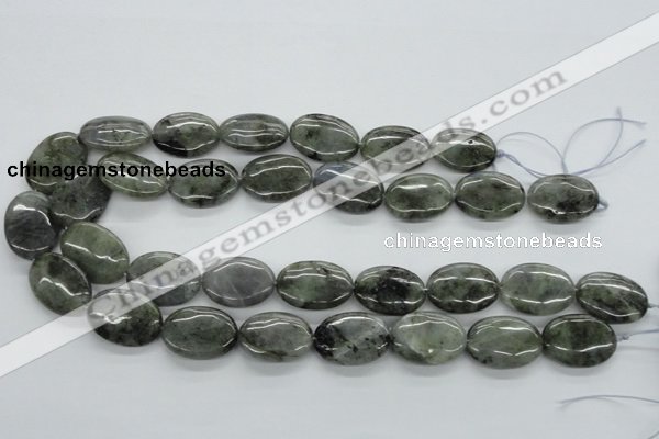 CLB115 15.5 inches 18*25mm oval labradorite gemstone beads wholesale