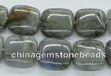 CLB116 15.5 inches 16*16mm square labradorite gemstone beads wholesale