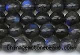 CLB1180 15 inches 5mm round labradorite gemstone beads