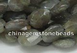 CLB12 16 inches 15*20mm faceted oval labradorite gemstone beads