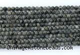 CLB1200 15.5 inches 4mm round black labradorite gemstone beads