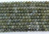 CLB1220 15.5 inches 4mm round labradorite gemstone beads
