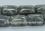 CLB123 15.5 inches 15*20mm rectangle labradorite gemstone beads wholesale