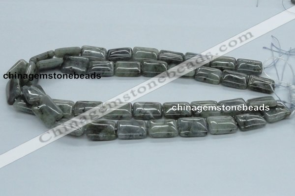 CLB123 15.5 inches 15*20mm rectangle labradorite gemstone beads wholesale