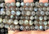 CLB1274 15 inches 8mm round labradorite gemstone beads wholesale