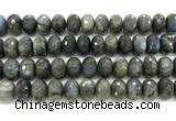 CLB1287 15.5 inches 13*18mm faceted rondelle labradorite beads