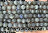 CLB1292 15 inches 8mm round labradorite beads wholesale