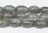 CLB150 15.5 inches 8*12mm rice labradorite gemstone beads