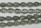 CLB152 15.5 inches 7*9mm teardrop labradorite gemstone beads