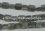 CLB161 15.5 inches 8*8mm square labradorite gemstone beads