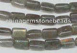 CLB165 15.5 inches 7*10mm rectangle labradorite gemstone beads