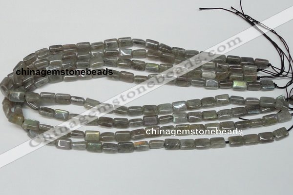 CLB165 15.5 inches 7*10mm rectangle labradorite gemstone beads