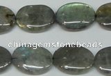 CLB175 15.5 inches 15*20mm oval labradorite gemstone beads