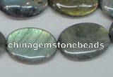 CLB176 15.5 inches 18*25mm oval labradorite gemstone beads