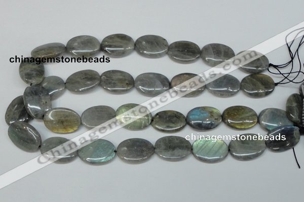 CLB176 15.5 inches 18*25mm oval labradorite gemstone beads