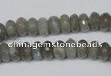 CLB179 15.5 inches 5*8mm faceted rondelle labradorite beads