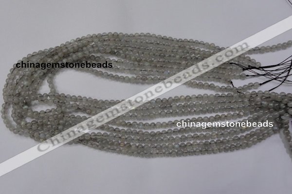 CLB18 15.5 inches 4mm round labradorite gemstone beads wholesale