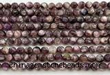 CLB2025 15 inches 6mm round natural lepidolite gemstone beads