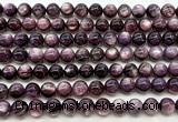 CLB2043 15 inches 11mm round natural lepidolite gemstone beads