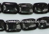 CLB310 15.5 inches 13*18mm rectangle black labradorite gemstone beads