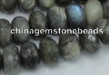 CLB33 15.5 inches 11*16mm faceted rondelle labradorite gemstone beads