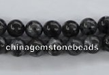 CLB352 15.5 inches 8mm round black labradorite beads wholesale