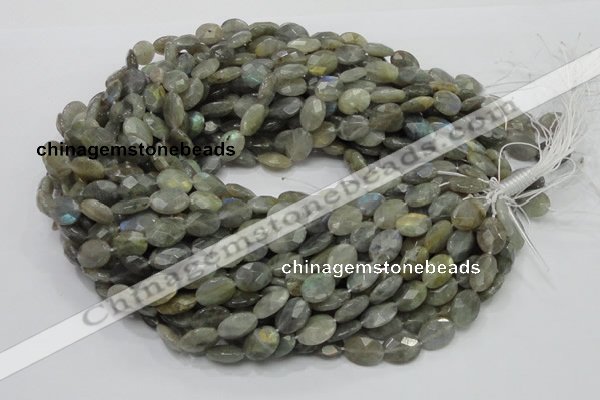 CLB41 15.5 inches 10*14mm faceted oval labradorite gemstone beads