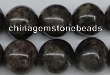 CLB436 15.5 inches 16mm round grey labradorite beads wholesale