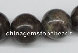 CLB438 15.5 inches 20mm round grey labradorite beads wholesale