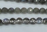CLB512 15.5 inches 8mm faceted round labradorite gemstone beads