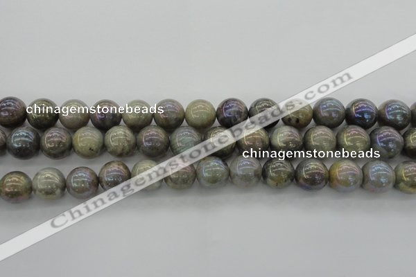 CLB605 15.5 inches 14mm round AB-color labradorite beads