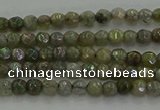 CLB609 15.5 inches 3mm faceted round AB-color labradorite beads