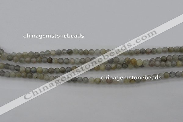 CLB62 15.5 inches 4mm round labradorite gemstone beads wholesale