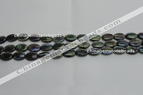 CLB648 15.5 inches 10*14mm oval AB-color labradorite beads