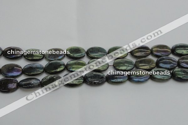 CLB651 15.5 inches 15*20mm oval AB-color labradorite beads