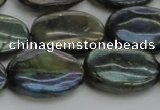 CLB652 15.5 inches 18*25mm oval AB-color labradorite beads