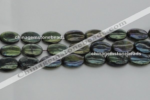 CLB653 15.5 inches 20*30mm oval AB-color labradorite beads