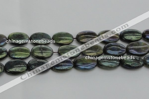 CLB654 15.5 inches 25*35mm oval AB-color labradorite beads