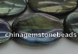 CLB655 15.5 inches 30*40mm oval AB-color labradorite beads