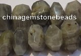 CLB700 15.5 inches 13*18mm - 14*20mm faceted nuggets labradorite beads