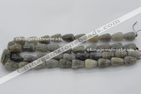 CLB719 15.5 inches 8*12mm teardrop labradorite gemstone beads