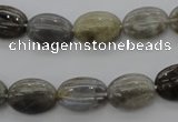 CLB728 15.5 inches 8*12mm oval labradorite gemstone beads