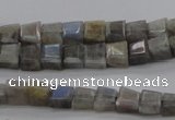 CLB752 15.5 inches 7*9mm faceted trapezoid labradorite gemstone beads