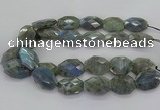 CLB770 15.5 inches 20*25mm - 22*30mm faceted freeform labradorite beads