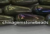 CLB781 15.5 inches 10*30mm teardrop AB-color labradorite beads